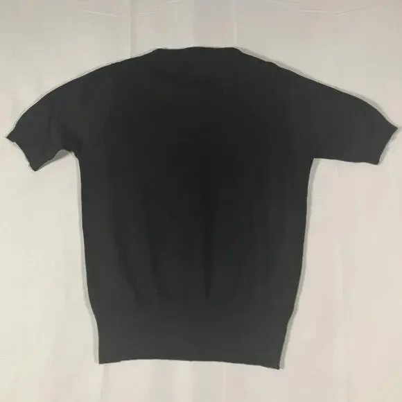 Mischief Made Sweater Womens Small Eye Embroidered Knit Pullover Boho Unique - Picture 3 of 14